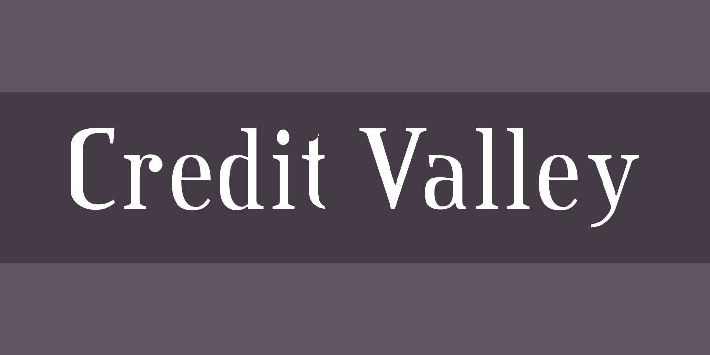 Credit Valley